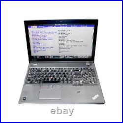 Lenovo ThinkPad W550s i7-5600 @ 2.6GHz 16GB 256GB Power On Button Indented C+