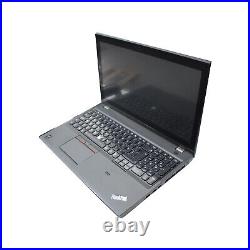 Lenovo ThinkPad W550s i7-5600 @ 2.6GHz 16GB 256GB Power On Indented No OS C+