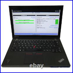 Lenovo X250 Laptop 12.5 i5-5300U @ 2.3GHz 8GB 128GB No OS No PSU Grade B+