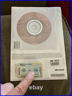 MICROSOFT WINDOWS XP Home Edition SP3 FULL OPERATING SYSTEM MS WIN NEW SEALED