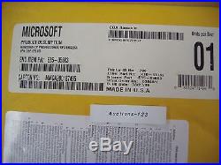 MICROSOFT WINDOWS XP PROFESSIONAL withSP3 FULL OPERATING SYSTEM MS WIN PRO=SEALED=