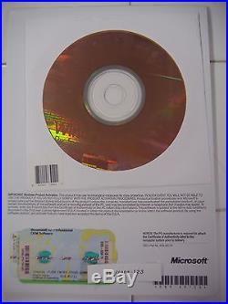MICROSOFT WINDOWS XP PROFESSIONAL withSP3 OPERATING SYSTEM MS WIN PRO=NEW SEALED=