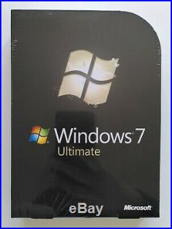MS Windows 7 Ultimate 32 64 Bit DVD Retail Vollversion Deutsch GLC-00205