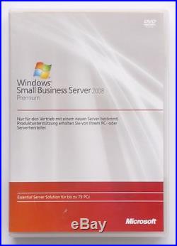 MS Windows SBS Small Business Server 2008 Premium für Fujitsu Server
