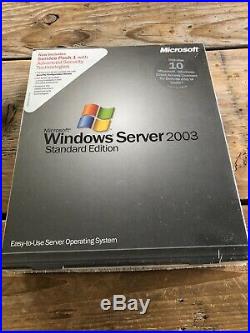 MS Windows Server 2003 Standard Edition, incl. 10 Clients, Englisch MwSt Rechnung