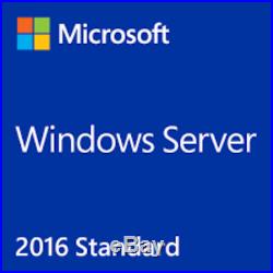 MS Windows Server 2016 Standard 16 CORE license with10 CALs & ORIGINAL USB OR DVD