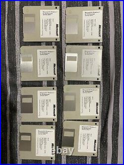 Microsoft DOS 6.22 & Windows for Workgroups 3.11 Floppy discs