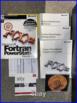 Microsoft Fortran PowerStation Professional Development System 4.0 WIndows 95