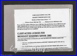 Microsoft HP ROK Windows Server 2008 Standard R2 Edition Inc 5 CAL 1-4 CPU NEW