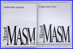 Microsoft MASM v6.11 Macro Assembler Assembly Language Development System