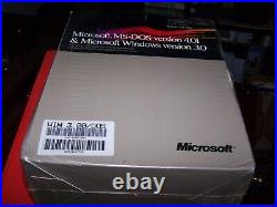 Microsoft MS-DOS 4.91 & Microsoft Windows Version 3.0 -Estate Sale New old Stock