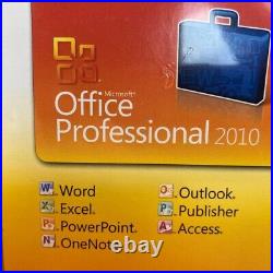 Microsoft Office 2010 Professional Word Excel Powerpoint Outlook Access 11 365