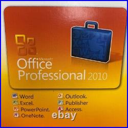 Microsoft Office 2010 Professional Word Excel Powerpoint Outlook Access PKC 365