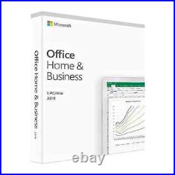 Microsoft Office 2019 Home & Business Lifetime Same Day delivery