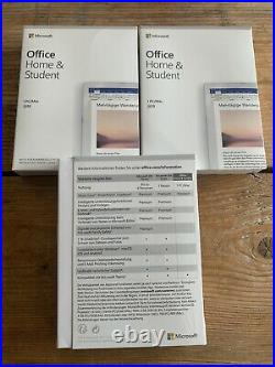 Microsoft Office 2019 Home & Student PKC Vollversion PC / MAC mit MwSt-Rechnung