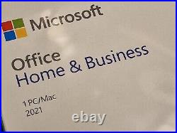 Microsoft Office 2021 Home & Business 1 PC Win 10 or 11 or 1 Mac Retail UK EU #2