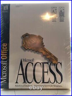 Microsoft Office & Access windows 2.0 Edition 3.5 disks 1994 Software Vintage NE