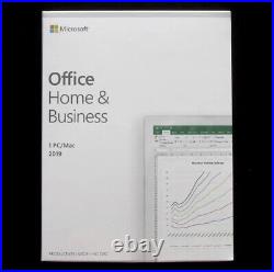 Microsoft Office Home and Business 2019 For PC only DVD T5D-03249 Retail Box