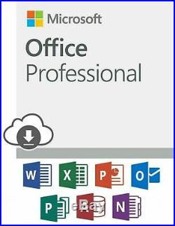 Microsoft Office Professional 2019 1 Device Windows/mac (retail Sealed)
