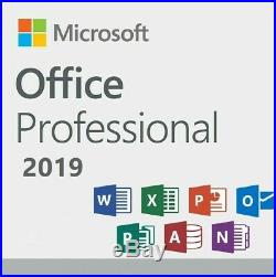 Microsoft Office Professional 2019 2 PC (RETAIL SEALED)