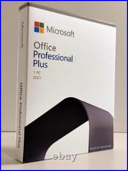 Microsoft Office Professional Plus 2021 5 PC USB Version Read Description