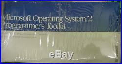Microsoft Operating System/2 Programmer's Toolkit Version 1.0, 1988 BRAND NEW