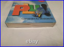 Microsoft Plus! For Windows 95 Big Box PC NEW SEALED Promo Sample NFR