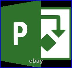 Microsoft Project Professional 2019 Retail Genuine 1-5 PC Key with DVD/ Install