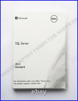 Microsoft SQL Server 2014 Standard Edition DELL ROK 0RDHP5 with 5 User CALs -VAT