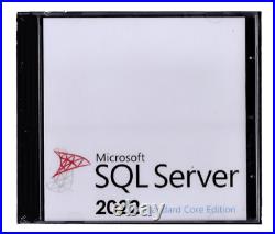 Microsoft SQL Server 2022 Standard with 2 Core License, unlimited User CALs