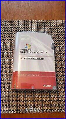 Microsoft Small Business Server 2008 Standard 5 CAL Sealed Never Opened