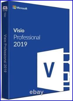 Microsoft Visio Professional 2019, Retail One User Original USB