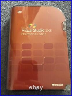 Microsoft Visual Studio 2008 Professional Edition & SQL Server Developer Ed BNIB