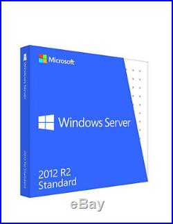 Microsoft WINDOWS SERVER 2012r2 STANDARD with 5 CAL'S WithORIGINAL DISK OR USB