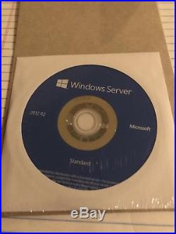 Microsoft WINDOWS SERVER 2012r2 STANDARD with 5 CAL'S WithSEALED ORIGINAL DISK