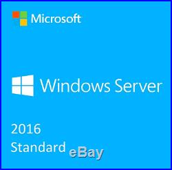 Microsoft Window Server Standard 2016 x64 2CPU/2VM OEM Full Version P73-07113