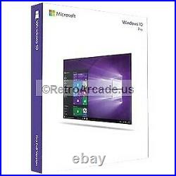 Microsoft Windows 10 Home 32/64-bit Retail Box Pack 1 License Flash Drive PC