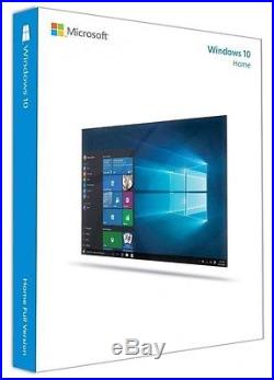 Microsoft Windows 10 Home 32-Bit/64-Bit USB