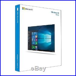 Microsoft Windows 10 Home 64 Bit DEUTSCH inkl. DVD NEU