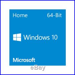Microsoft Windows 10 Home 64-Bit DVD (OEM)