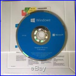Microsoft Windows 10 Home 64 Bit New (DVD + License Product Key)
