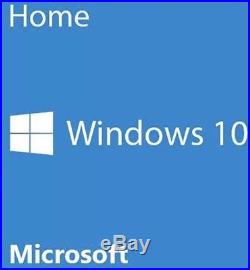 Microsoft Windows 10 Home Edition 64 bit full version. OEM, 1pack DVD