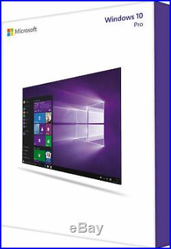 Microsoft Windows 10 Pro 34-bit, 64-bit OS Electronic Software Download