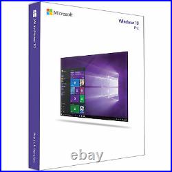 Microsoft Windows 10 Pro 64-bit Operating System DVD (OEM)
