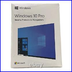 Microsoft Windows 10 Pro Full Retail Version HAV-00059 USB Flash Drive 64 Bit