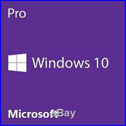 Microsoft Windows 10 Pro Professional 64-bit OEM Eng 1PK DSP OEI DVD (NEW!)