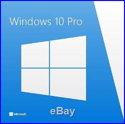 Microsoft Windows 10 Pro Professionnel DVD Support 32/64 Bits Pack Neuf