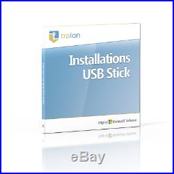 Microsoft Windows 10 Professional 1PC USB-Medium, Vollversion Sofort Lieferbar