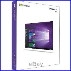 Microsoft Windows 10 Professional 32 Bit DEUTSCH inkl. DVD NEU