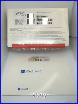 Microsoft Windows 10 Professional 32 Bit DEUTSCH inkl. DVD NEU & Unbenutzt